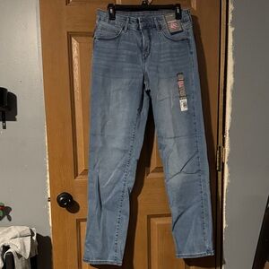 NWT Falls Creek Straight Leg Jeans - Light Blue stone wash women’s size 6